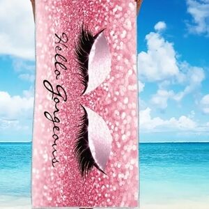 Micro fiber beach towel